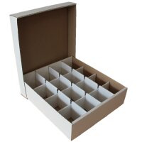 Riesen Deck-Box - 3 Boxen Aufbewahrung (weiß) mit...