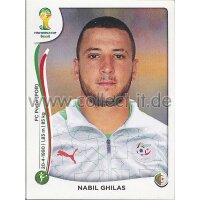 WM 2014 - Sticker 599 - Nabil Ghilas