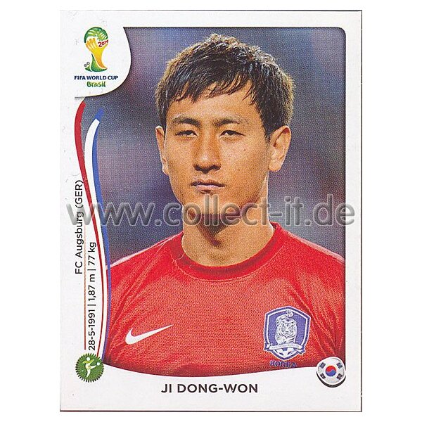 WM 2014 - Sticker 636 - Ji Dong-Won