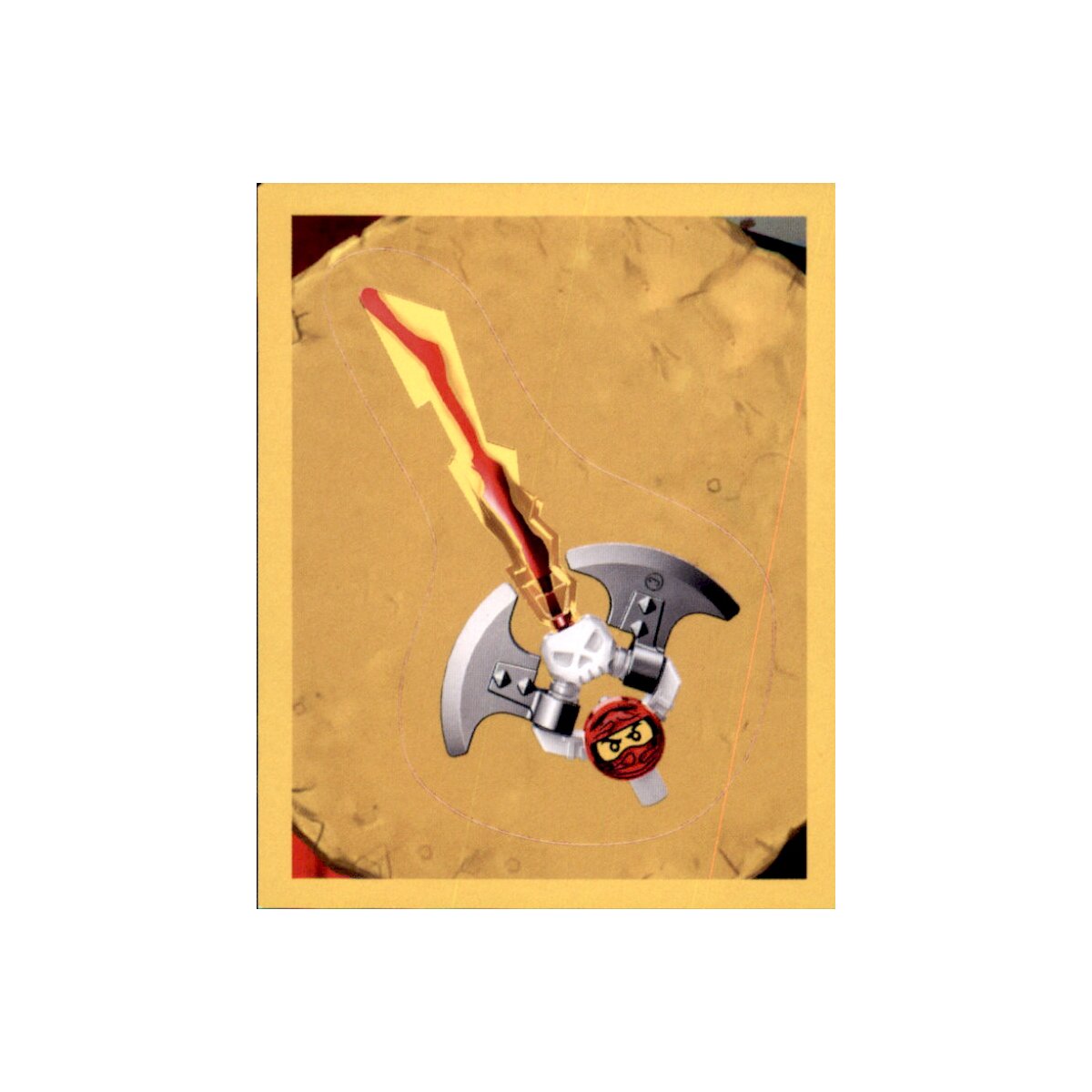 stickeralbum ninjago legacy