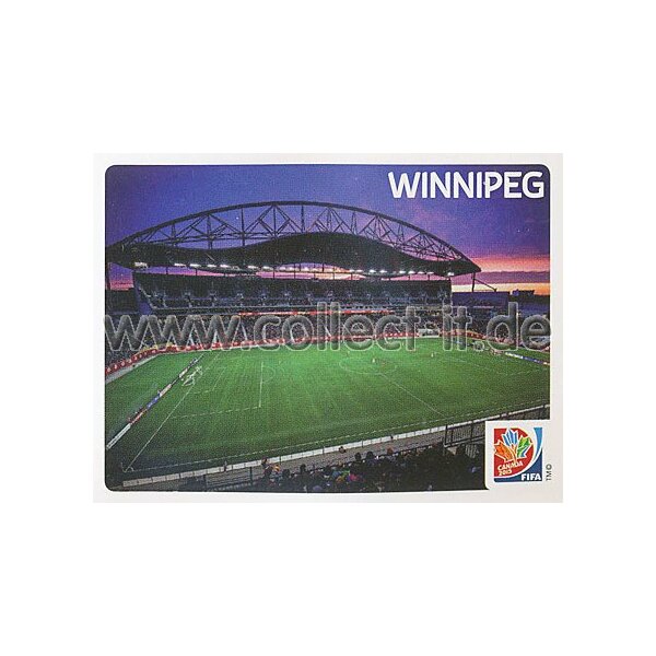 Frauen WM 2015 - Sticker 9 - Winnipeg Stadium - Spezial