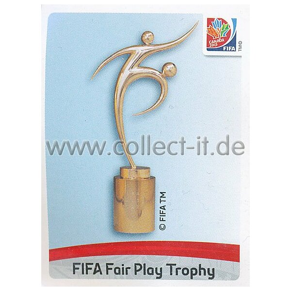 Frauen WM 2015 - Sticker 18 - FIFA Fair Play Trophy - Spezial