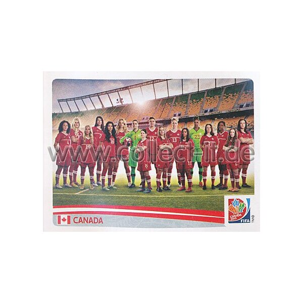 Frauen WM 2015 - Sticker 24 - Team - Kanada