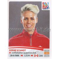 Frauen WM 2015 - Sticker 35 - Sophie Schmidt - Kanada