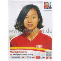 Frauen WM 2015 - Sticker 48 - Wang Lingling - China