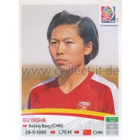 Frauen WM 2015 - Sticker 59 - Gu Yasha - China