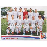 Frauen WM 2015 - Sticker 62 - Team - Neuseeland