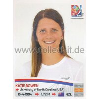 Frauen WM 2015 - Sticker 71 - Katie Bowen - Neuseeland