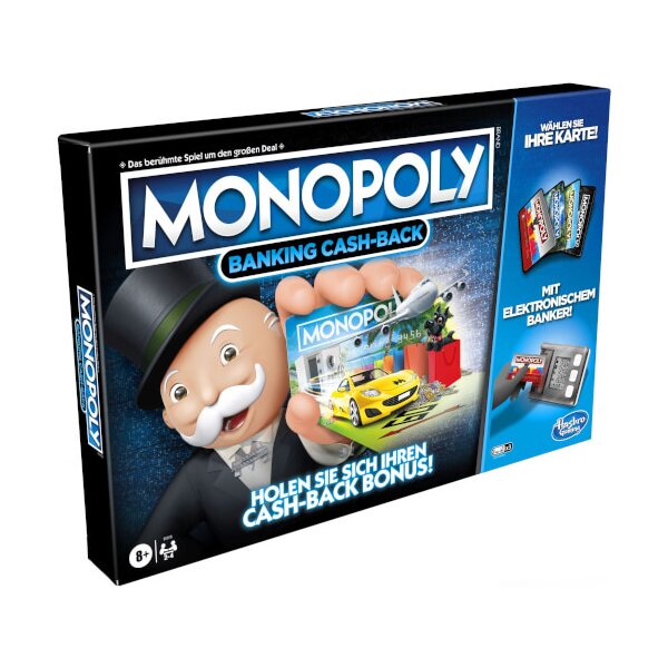 Hasbro E8978100 Monopoly Banking Cash-Back