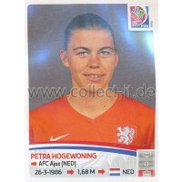 Frauen WM 2015 - Sticker 85 - Petra Hogewoning - Niederlande