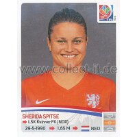 Frauen WM 2015 - Sticker 92 - Sherida Spitse - Niederlande