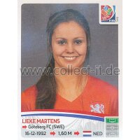 Frauen WM 2015 - Sticker 95 - Lieke Martens - Niederlande