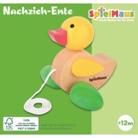 SpielMaus Holz Nachziehente