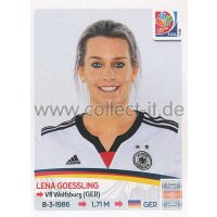 Frauen WM 2015 - Sticker 110 - Lena Goessling - Deutschland