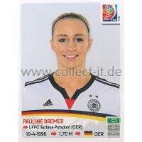 Frauen WM 2015 - Sticker 115 - Pauline Bremer - Deutschland