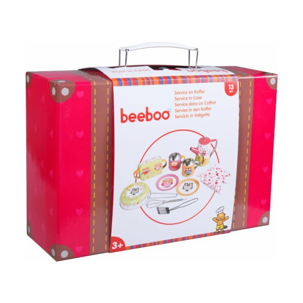 Beeboo Kitchen Service im Koffer, 13 Teile