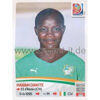 Frauen WM 2015 - Sticker 123 - Mariam Diakite -...