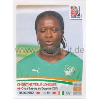 Frauen WM 2015 - Sticker 130 - Christine Yeble Lohoues -...