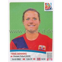 Frauen WM 2015 - Sticker 142 - Trine Ronning - Norwegen