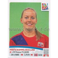 Frauen WM 2015 - Sticker 143 - Marita Skammelsrud Lund -...