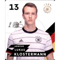 Karte 13 - Lukas Klostermann - EM 2020 REWE