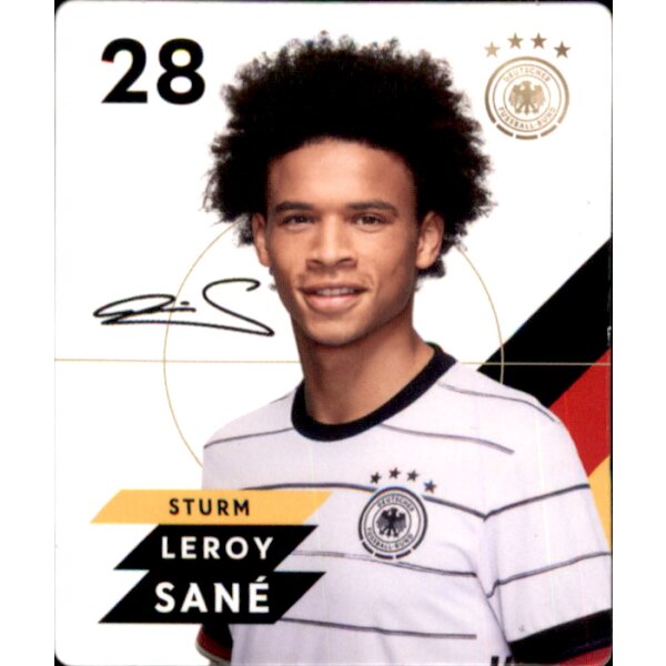 Karte 28 - Leroy Sane - EM 2020 REWE