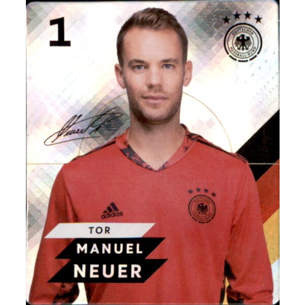 GLITZER Karte 1 - Manuel Neuer - EM 2020 REWE