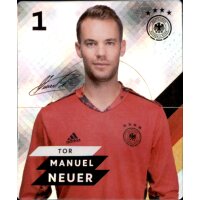 GLITZER Karte 1 - Manuel Neuer - EM 2020 REWE