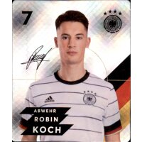 GLITZER Karte 7 - Robin Koch - EM 2020 REWE