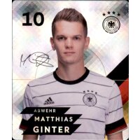 GLITZER Karte 10 - Matthias Ginter - EM 2020 REWE