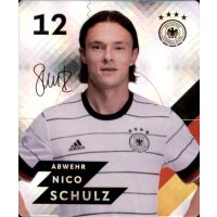 GLITZER Karte 12 - Nico Schulz - EM 2020 REWE
