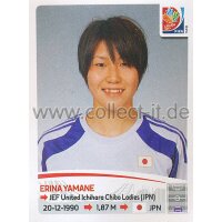 Frauen WM 2015 - Sticker 178 - Erina Yamane - Japan