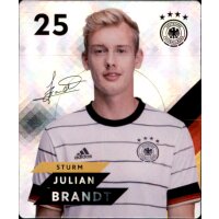 GLITZER Karte 25 - Julian Brandt - EM 2020 REWE