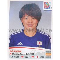 Frauen WM 2015 - Sticker 186 - Aya Miyama - Japan