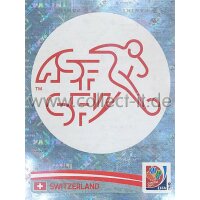 Frauen WM 2015 - Sticker 194 - Wappen - Schweiz