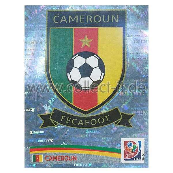 Frauen WM 2015 - Sticker 213 - Wappen - Kamerun