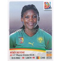 Frauen WM 2015 - Sticker 224 - Bebey Beyene - Kamerun