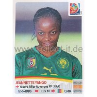 Frauen WM 2015 - Sticker 228 - Jeannette Yango - Kamerun