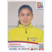 Frauen WM 2015 - Sticker 237 - Ligia Moreira - Ecuador