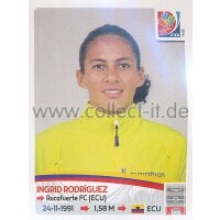 Frauen WM 2015 - Sticker 238 - Ingrid Rodriguez - Ecuador