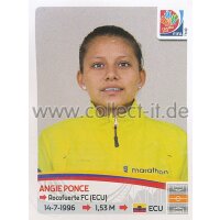 Frauen WM 2015 - Sticker 243 - Angie Ponce - Ecuador