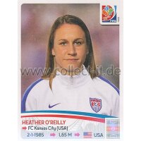 Frauen WM 2015 - Sticker 263 - Heather O Reilly - USA