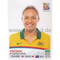 Frauen WM 2015 - Sticker 288 - Kyah Simon - Australien