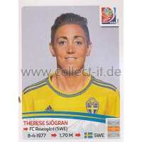 Frauen WM 2015 - Sticker 303 - Therese Sjögran -...