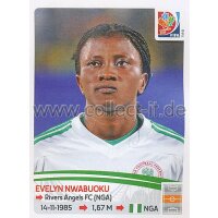 Frauen WM 2015 - Sticker 320 - Evelyn Nwabouku - Nigeria