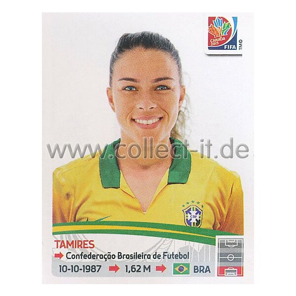 Frauen WM 2015 - Sticker 334 - Tamires - Brasilien