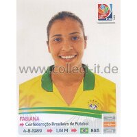 Frauen WM 2015 - Sticker 337 - Fabiana - Brasilien