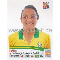 Frauen WM 2015 - Sticker 340 - Raquel - Brasilien