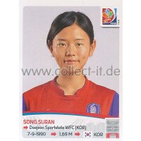 Frauen WM 2015 - Sticker 354 - Song Suran - Korea Republik