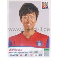 Frauen WM 2015 - Sticker 364 - Yoo Younga - Korea Republik